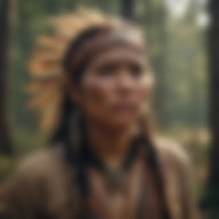 Indigenous sorrow depicted through art