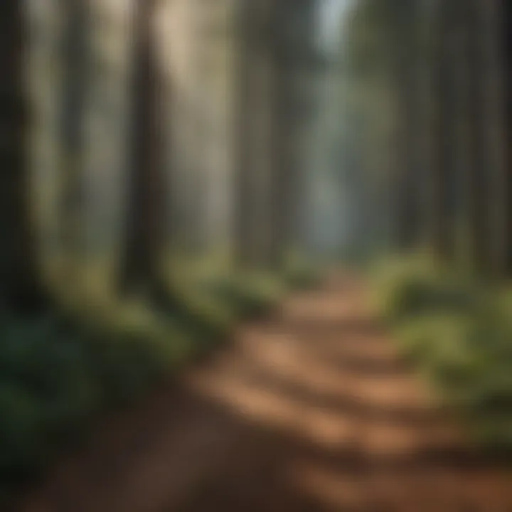 Majestic Wildlife Roaming Forest Pathways