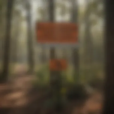 Regulatory Signs for Hunting Season in Mississippi