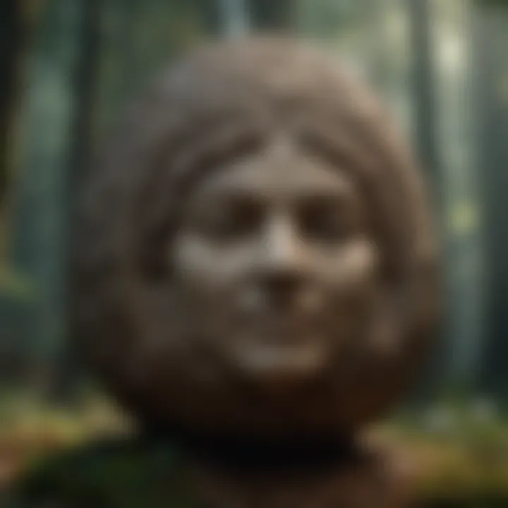 Enigmatic Engravings: Mysteries of Ancient Rituals Mysterious Stone Carving Depicting Unknown Ritual