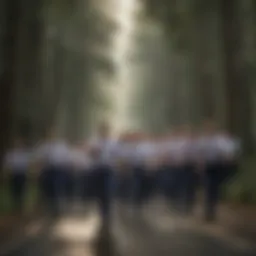 United States Olympic Team marching with pride in opening ceremony