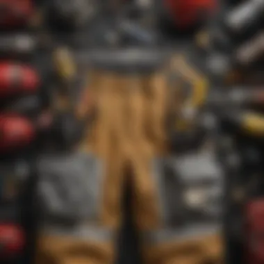 Utility-Packed Pockets Functional pockets for firefighter tools