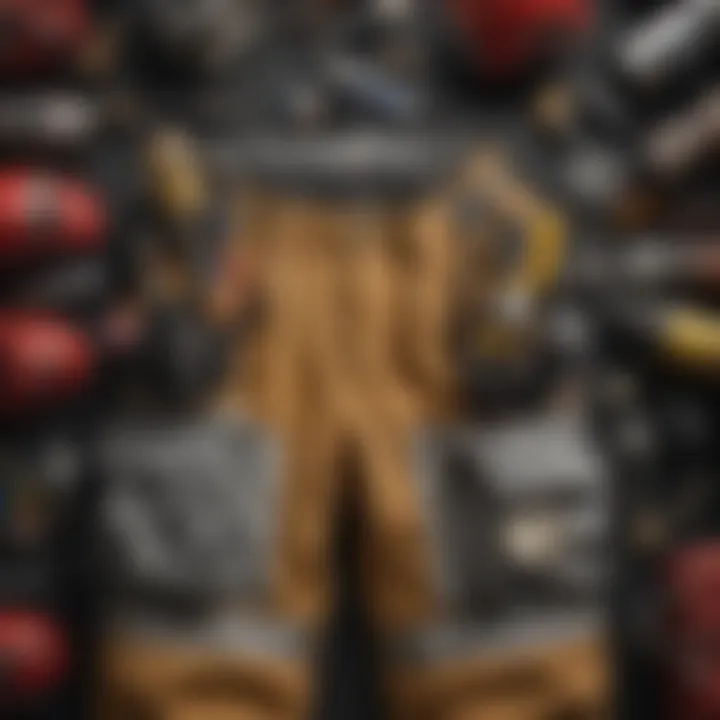 Utility-Packed Pockets Functional pockets for firefighter tools