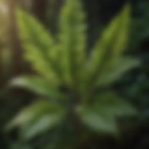 Veronica Plant - Leaves Close-Up