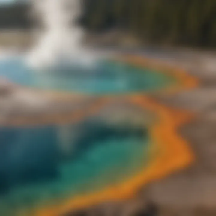 Vibrant Geothermal Pools in Yellowstone