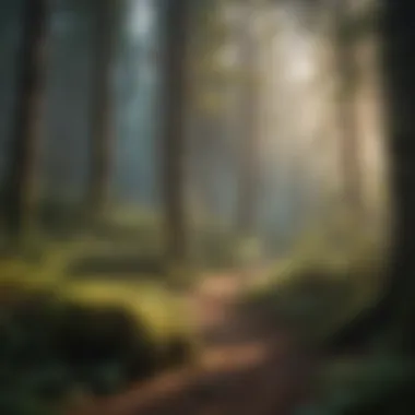 Harmonious Coexistence of Forest Wildlife Diverse Forest Wildlife in Natural Habitat