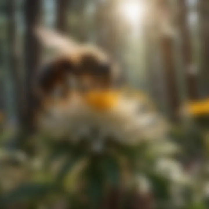 Pollination dynamics in action