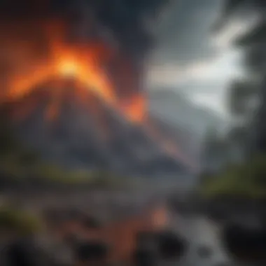 Enlightening Discovery Educational session on volcanic activity at the center