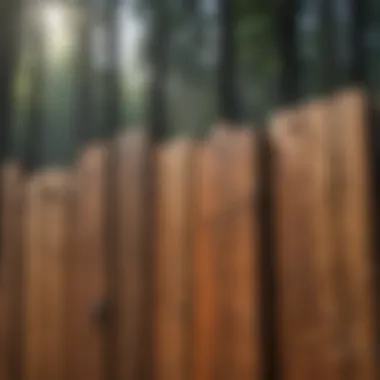 Weather-Resistant Wood Species for Fencing