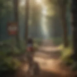 Dirt Bike Trail Sign
