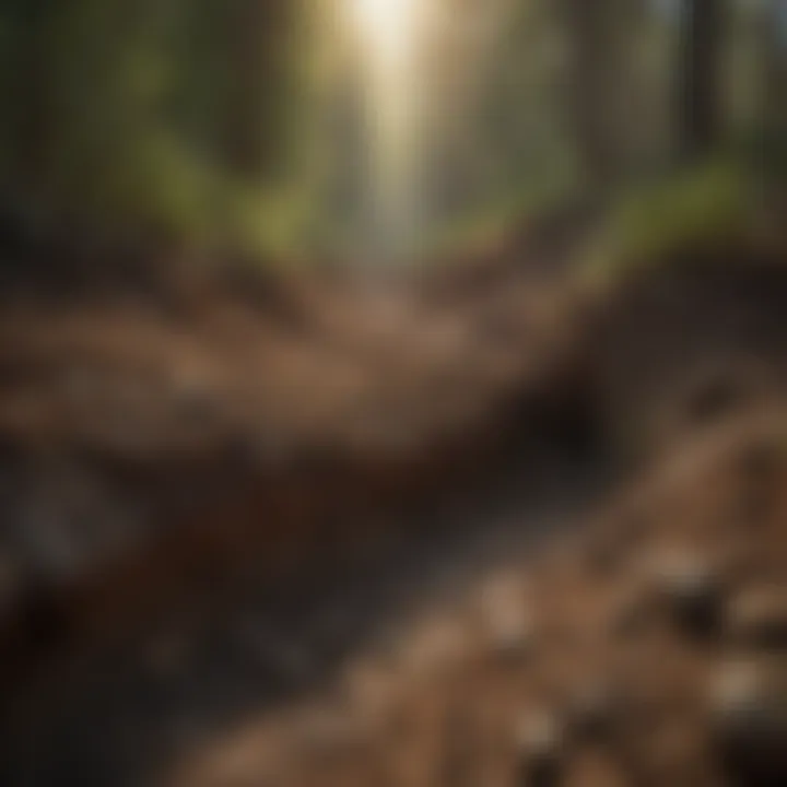 The Significance of Soils in Carbon Cycling Soil layers illustrating carbon retention