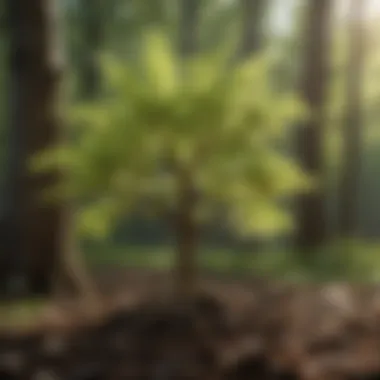 Germination Process: White Oak Tree Seeds White Oak Tree Seed Germination Diagram