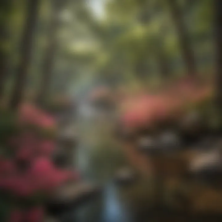 Tranquil River Along Trail