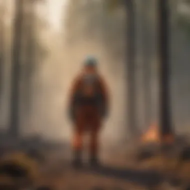 Chemical analysis of wildfire smoke components