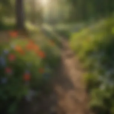 Wildflower Meadow Along Appalachian Trail