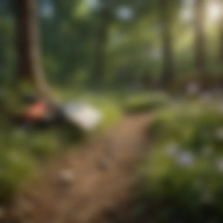 Wildflower sod maintenance tools