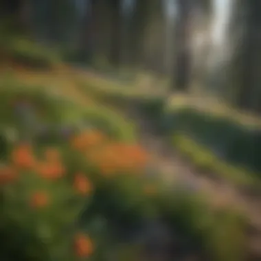 Nature's Palette: Wildflowers in Full Bloom Wildflowers in bloom at Palouse to Cascades State Park