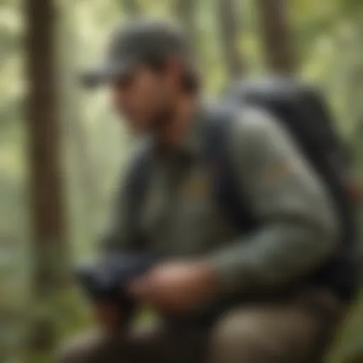 Wildlife Conservationist in the Field