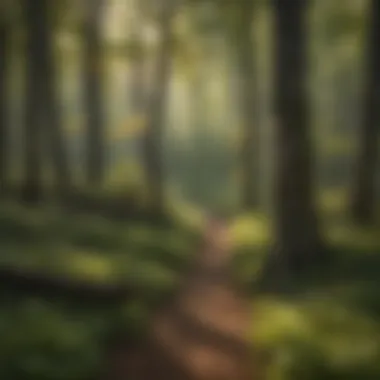 Rich Biodiversity Supported by Valley Hardwood Habitat Wildlife Habitat in Valley Hardwood Forest