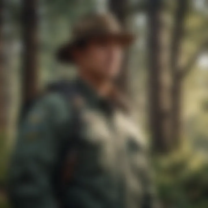 Ranger on duty in Woodland Park