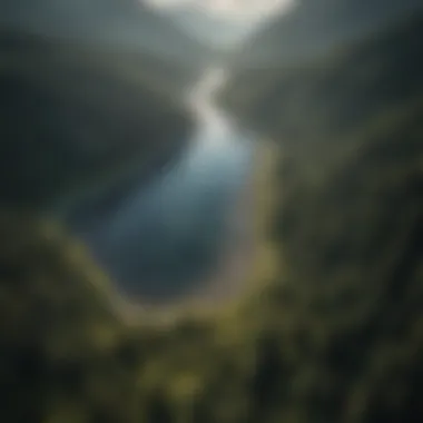 Aerial view of Wrangell, Alaska